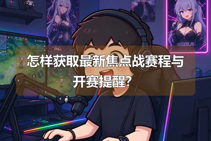 怎样获取最新焦点战赛程与开赛提醒？